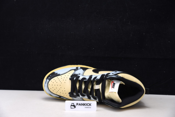 NIKE DUNK HIGH 1985 BLACK ACID WASH - DD9404-700