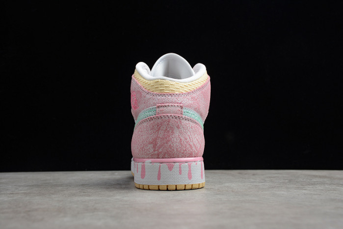 Jordan 1 Mid Paint Drip (GS) - DD1666-100