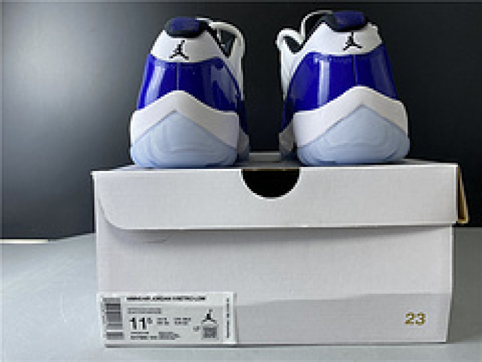 Jordan 11 Retro Low White Concord (W) AH7860-100