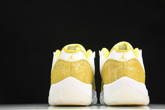 Air Jordan 11 Low WMNS “Yellow Snakeskin” AH7860-107