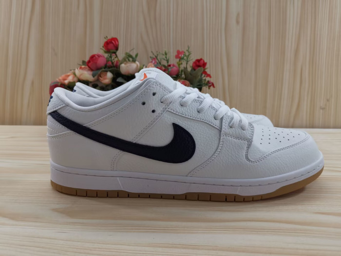 Nike SB Dunk Low Orange Label White Navy CZ2249-100