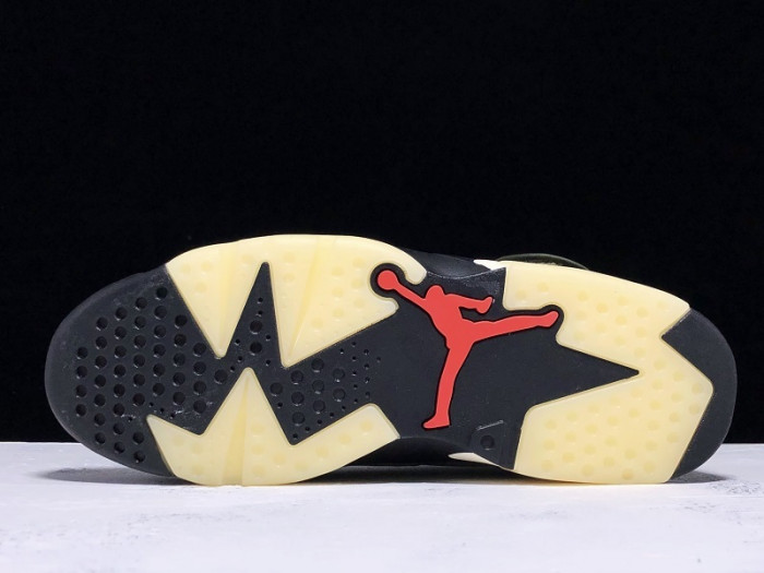 TRAVIS SCOTT AIR JORDAN 6 MEDIUM OLIVE CACTUS JACK CN1084-200