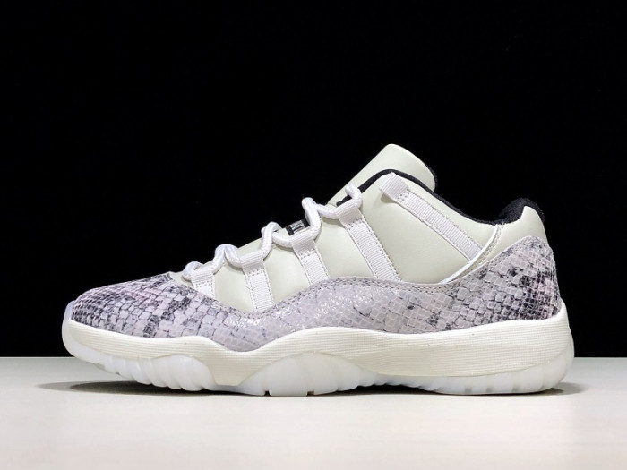 Jordan 11 Retro Low Snake Light Bone-CD6846-002