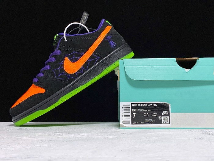 Nike SB Dunk Low Night of Mischief Halloween BQ6817-006