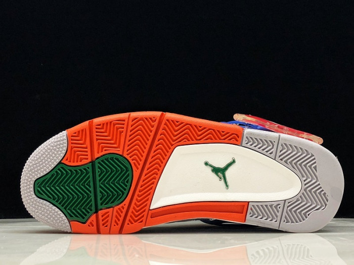 AIR JORDAN 4 WHITE/BRIGHT CRIMSON-ROYAL BLUE 308497-171