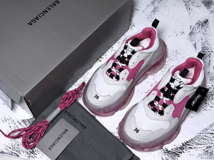 BALENCIAGE TRIPLE TRAINER ‘PINK‘ 544351 W09O1 5678
