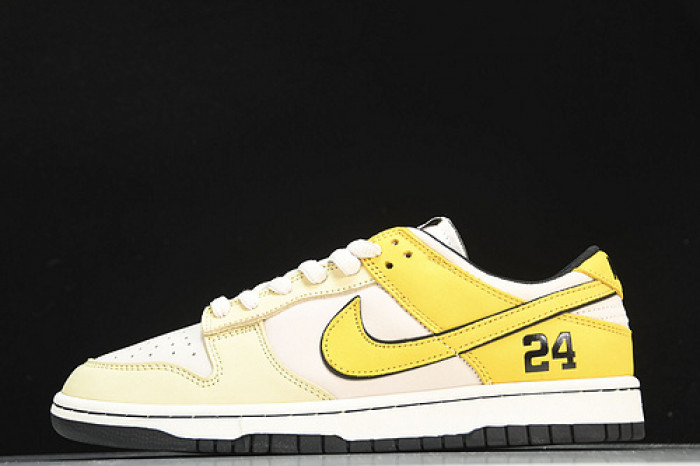 Nike SB Dunk Low Kobe Gold Yellow Black White LF2428-004