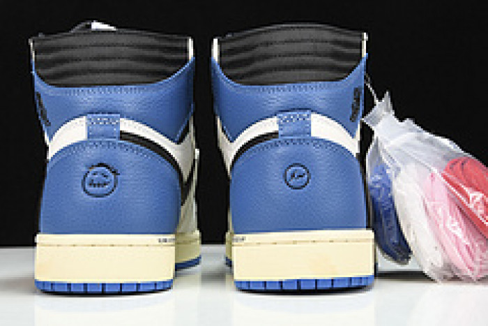 ravis Scott x Fragment x Air Jordan 1 High OG SP “Military Blue”DH3227-105