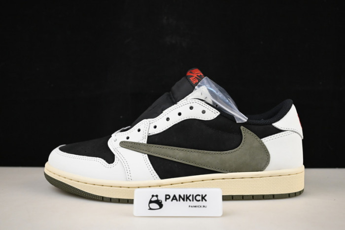Travis Scott Air Jordan 1 Low OG Olive WMNS DZ4137-106