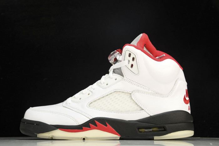 Jordan 5 Retro Fire Red Silver Tongue (2020) DA1911-102