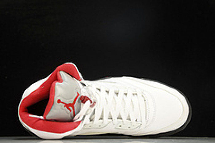 Jordan 5 Retro Fire Red Silver Tongue (2020) DA1911-102