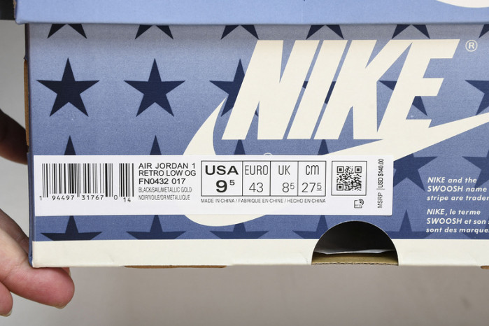 Trophy Room x Air Jordan 1 Low OG FN0432-017