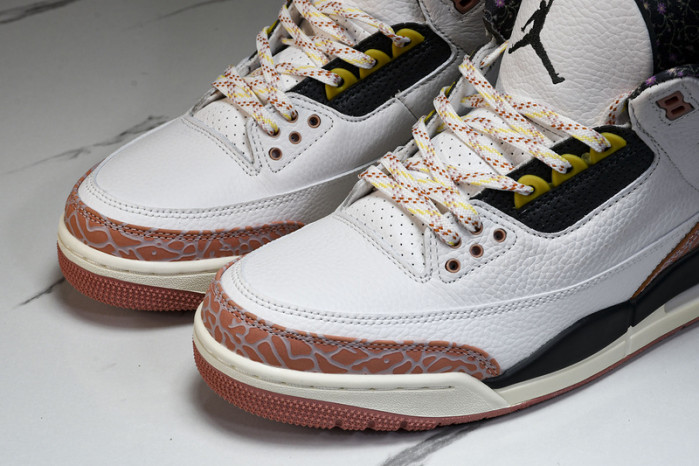 AIR JORDAN 3 RETRO "Red Stardust" 441140-100