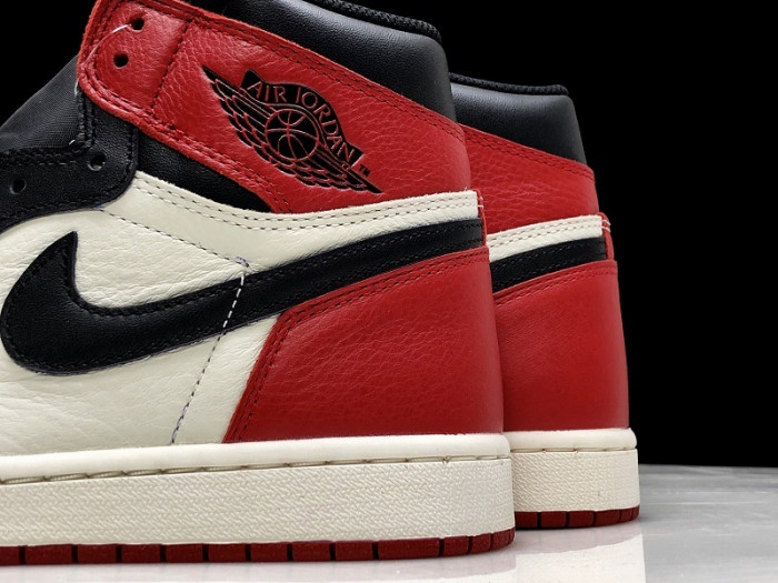 AIR JORDAN 1 RETRO HIGH BRED TOE OG 555088-610