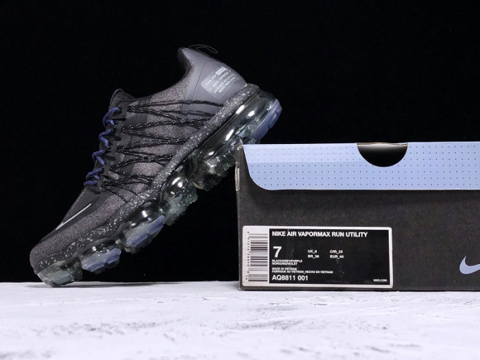 Air VaporMax Run Utility Black Reflect Silver (W) AQ8811-001