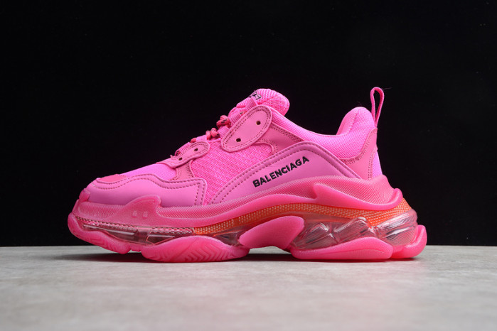 BLEN Triple S Clear Sole pink 544351 W09O1 6502