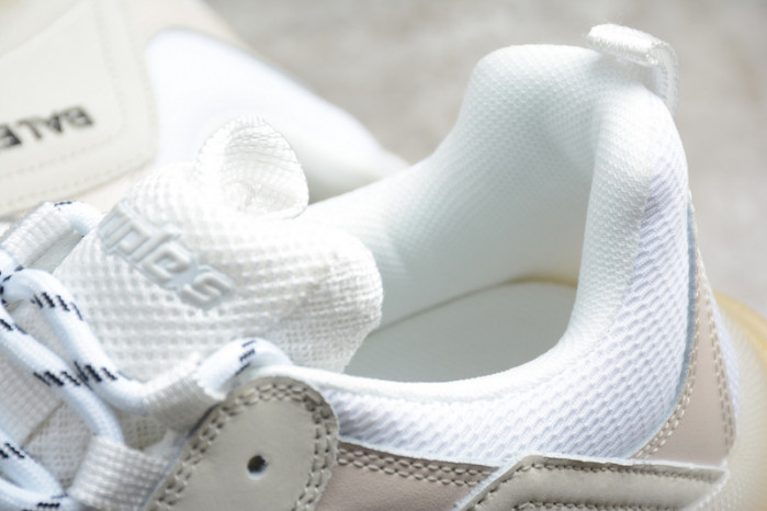 BLEN Triple S Neon white and yellow Clear Sole 541624 W09OL 3803