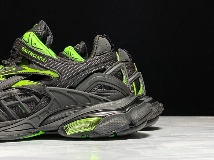 BLEN SNEAKER TESS.S.GOMMA 4.0 BLACK GREEN 568614 W2GN2 85701