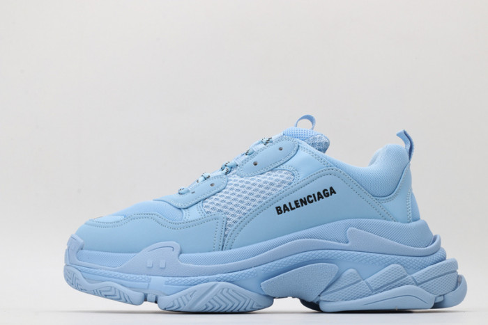 BLEN Triple S blue balenciaga 541624 W09OL 381
