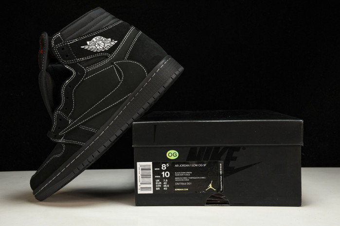 TRAVIS SCOTT X AIR JORDAN 1 HIGH OG BLACK DM7866-168