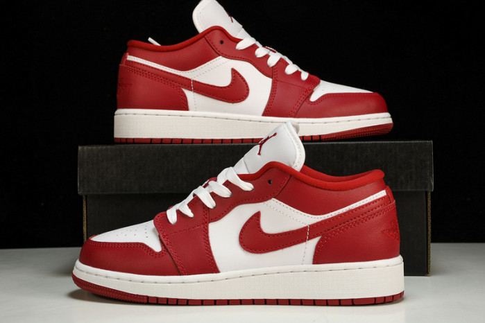 Air Jordan 1 Low GS“Gym Red” 553560-611