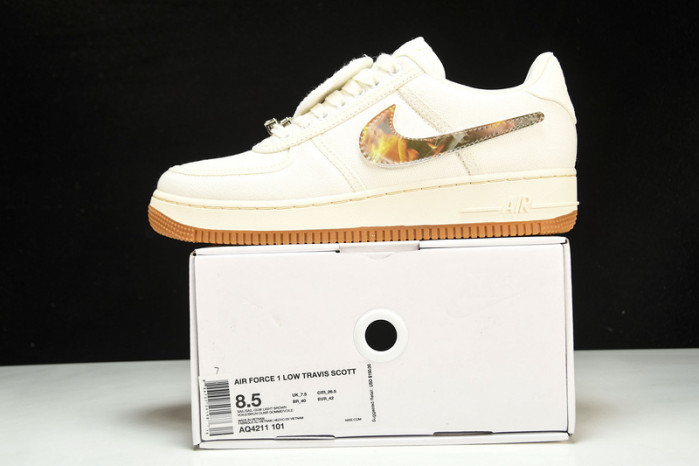 Nike Air Force 1 Low Travis Scott Sail AQ4211-101