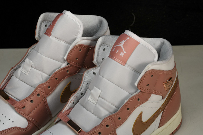 WMNS Air Jordan 1 Mid SE“Red Stardust” FB9892-670