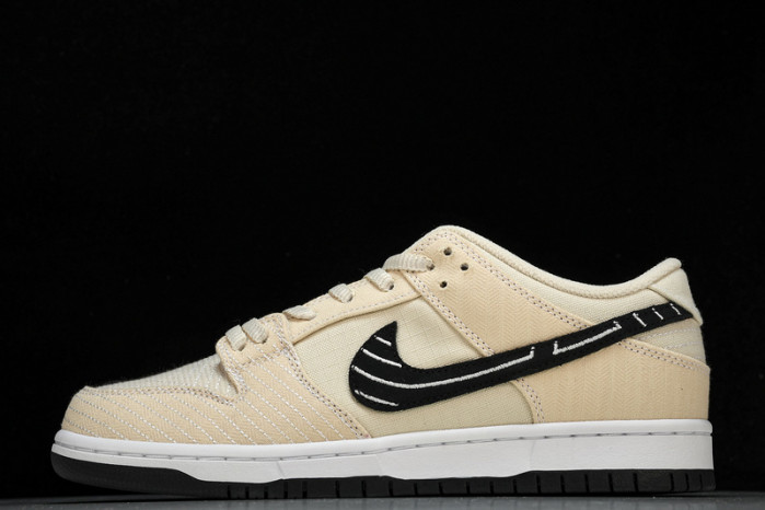 Albino & Preto x NK Dunk SB Low Pro QS“Pearl White” FD2627-300