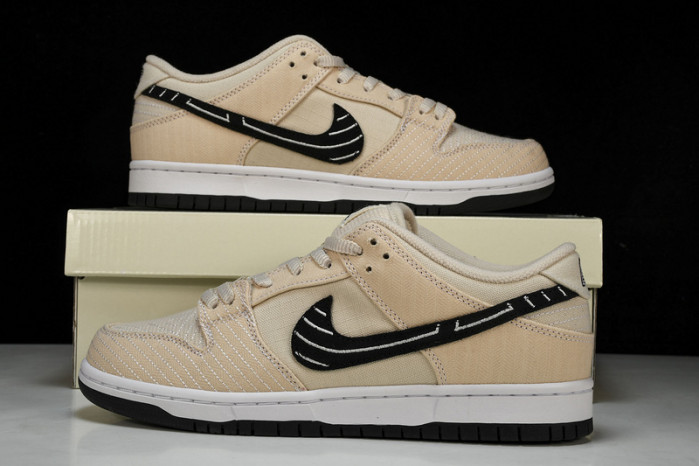 Albino & Preto x NK Dunk SB Low Pro QS“Pearl White” FD2627-300