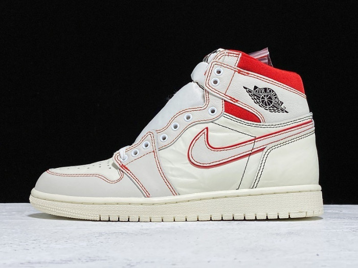 Jordan 1 Retro High Phantom Gym Red 555088-160