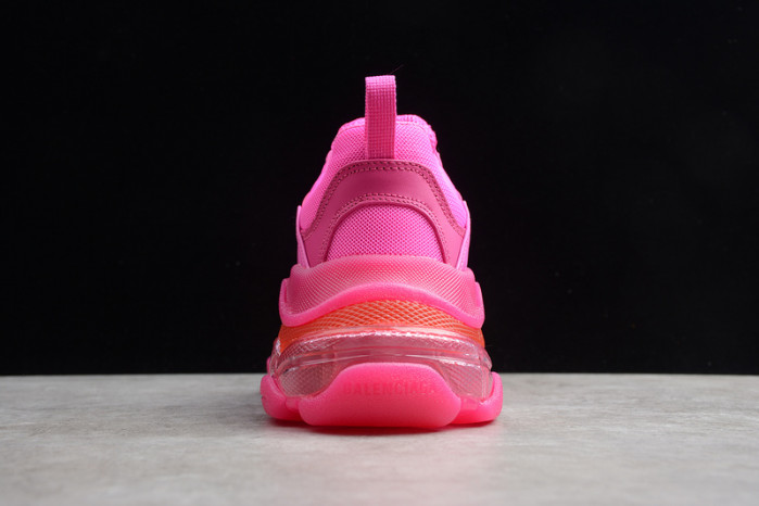 BLEN Triple S Clear Sole pink 544351 W09O1 6502