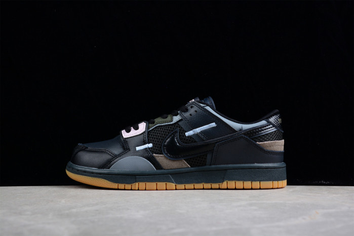 Nike Dunk Low Scrap Black Gum - DB0500-001