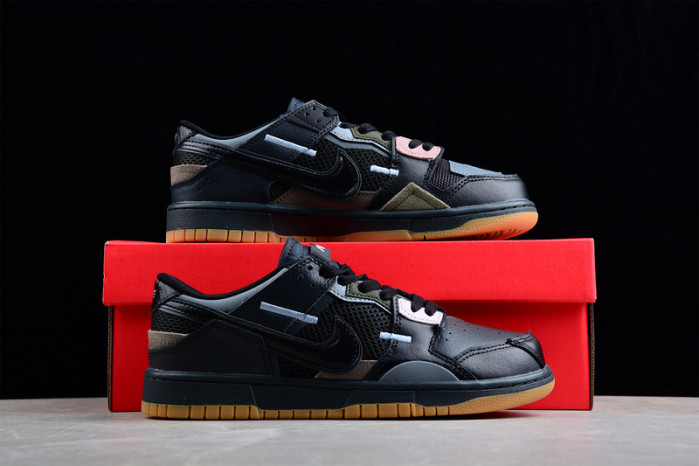 Nike Dunk Low Scrap Black Gum - DB0500-001