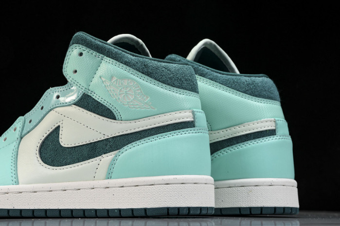 WMNS Air Jordan 1 Mid“Bleached Turquoise” DZ3745-300
