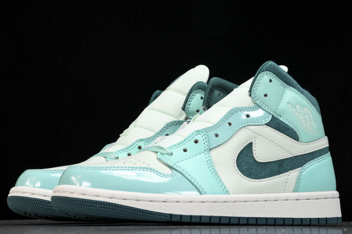 WMNS Air Jordan 1 Mid“Bleached Turquoise” DZ3745-300