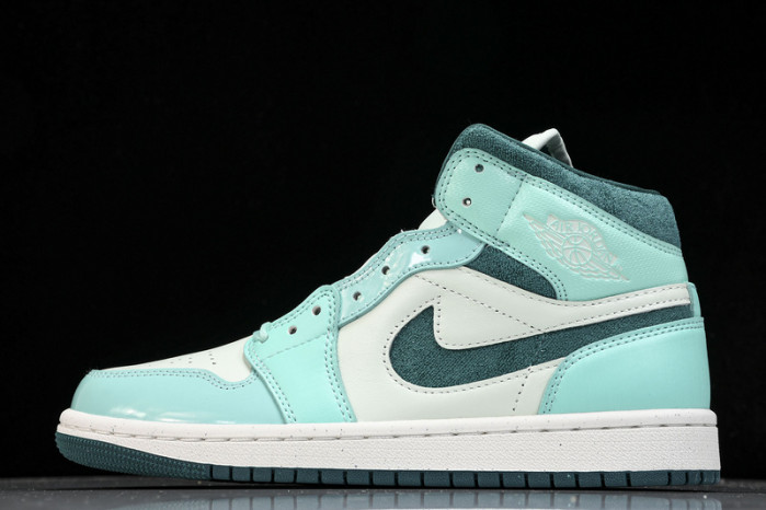 WMNS Air Jordan 1 Mid“Bleached Turquoise” DZ3745-300