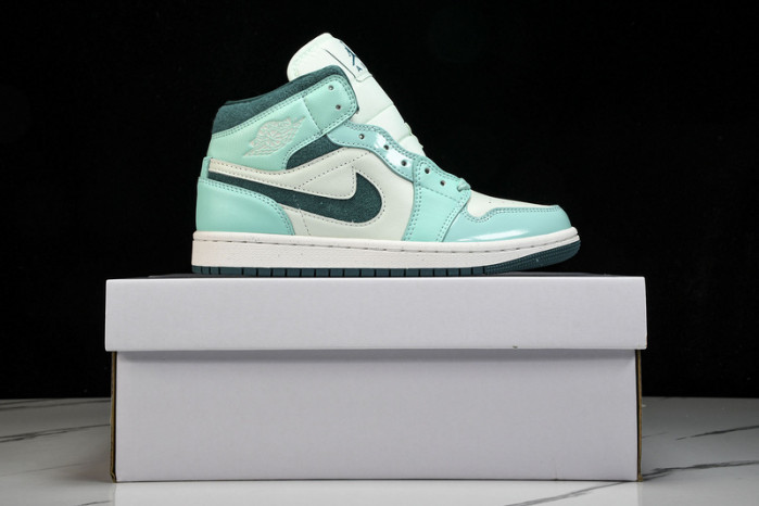 WMNS Air Jordan 1 Mid“Bleached Turquoise” DZ3745-300