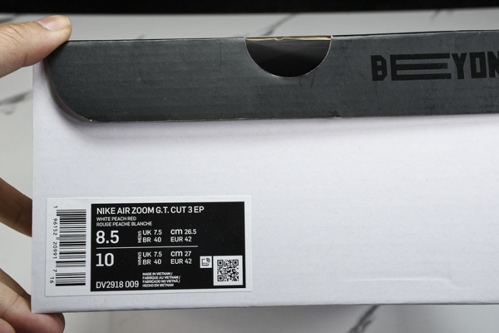 NIKE AIR ZOOM G.T.CUT 3 EP DV2918 009