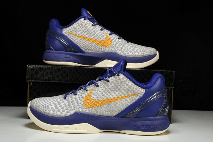 NIKE ZOOMKOBE VI LAKERS HOME ZK6 436311-102