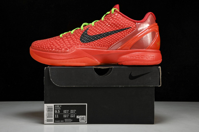 NK Kobe 6 Protro“Reverse Grinch” FV4921-600