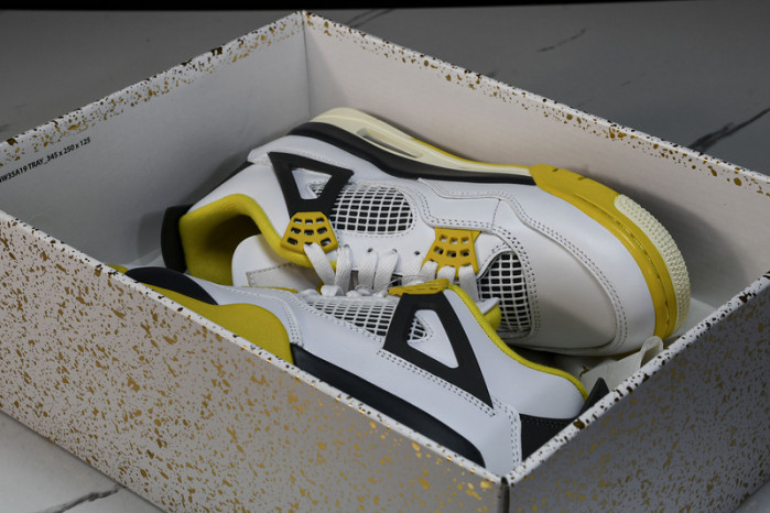 AIR JORDAN 4 RETRO "VIVID SULFUR" AQ9129-101