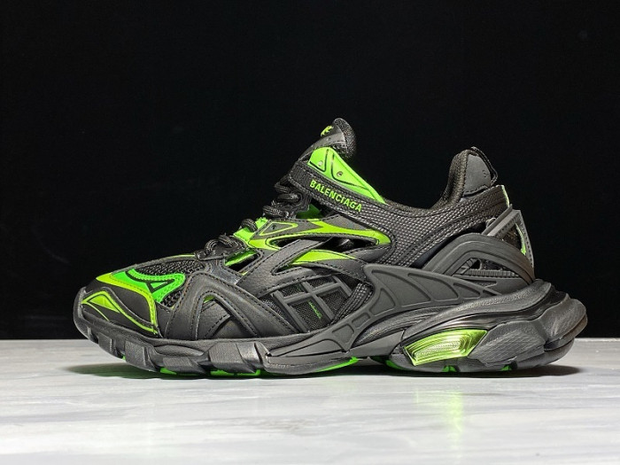 BLEN SNEAKER TESS.S.GOMMA 4.0 BLACK GREEN 568614 W2GN2 85701