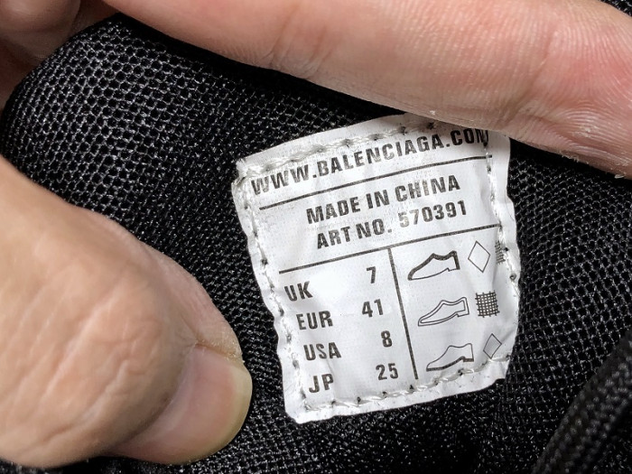 BLEN SNEAKER TESS.S.GOMMA 4.0 BLACK 568614W2GN11000