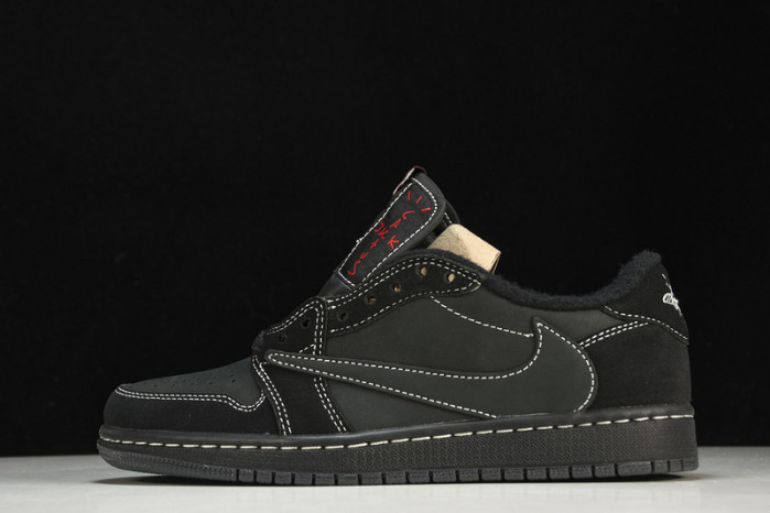 TRAVIS SCOTT X AIR JORDAN 1 LOW OG BLACK DM7866-168