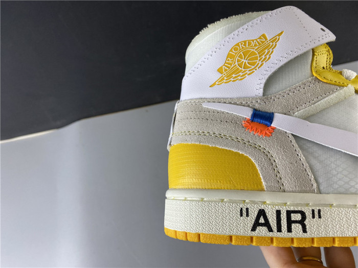 OH X Air Jordan 1 Yellow (AQ0818-149)