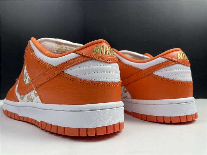 Nike SB Dunk Low White tangerine DH3228-181