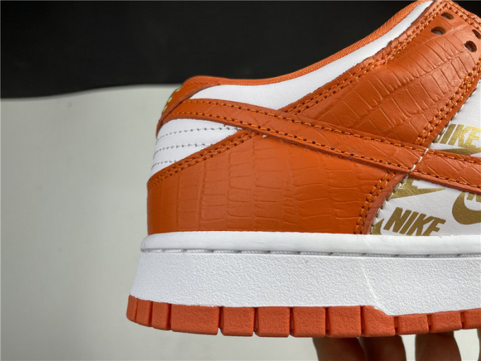 Nike SB Dunk Low White tangerine DH3228-181