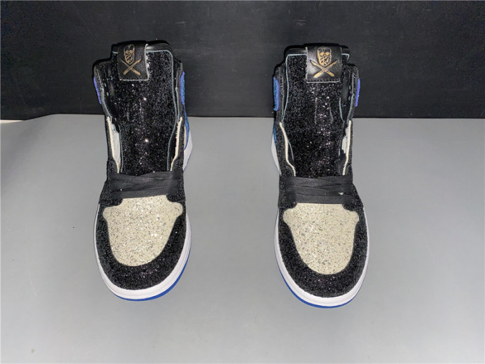 Cole-p600 Fragment Design x Air Jordan 1“ Glitter” CK5566-400