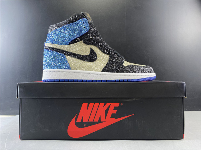 Cole-p600 Fragment Design x Air Jordan 1“ Glitter” CK5566-400