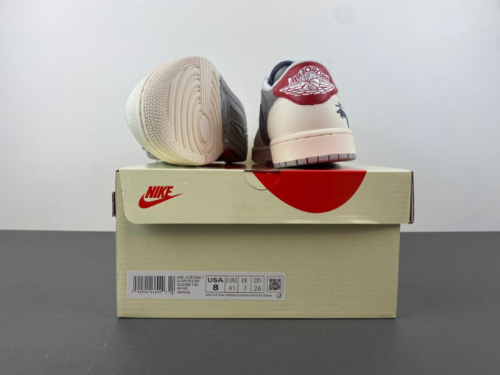 Travis Scott x Fragment Design x Jordan Air Jordan 1 Low OG SP AJ-SJ2068-130